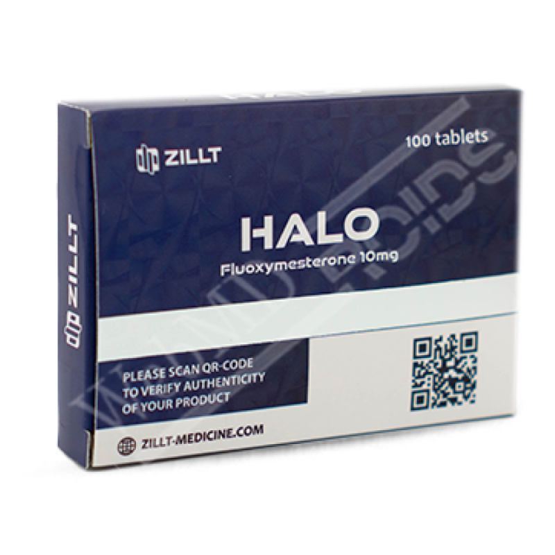 Halotestin (Fluoxymesterone)  10 mg – 25/100 tablets – ZILLT Medicine Halo