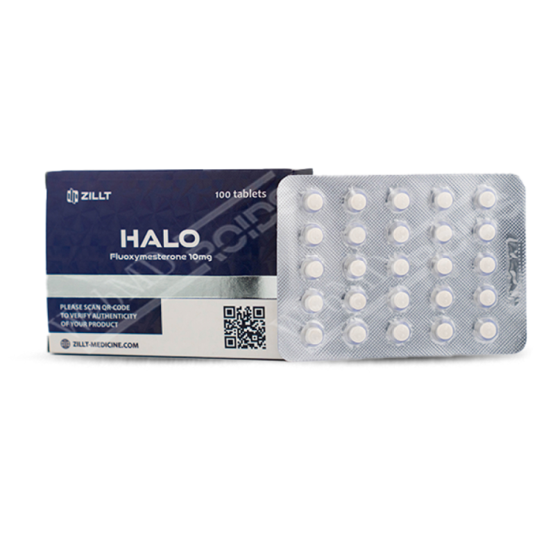 Halotestin (Fluoxymesterone)  10 mg – 25/100 tablets – ZILLT Medicine Halo-2