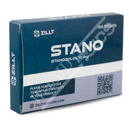 Stanozolol (Winstrol)  10 mg – 25/100 tablets – ZILLT Medicine STANO