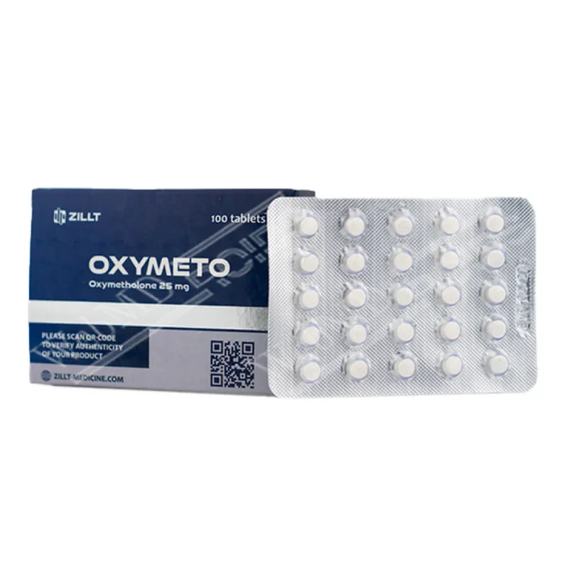 Oxymetholone (Anadrol)  25 mg – 25/100 tablets – ZILLT Medicine OXYMETO-3