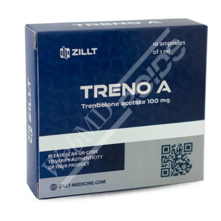 Trenbolone Acetate  100  mg/ml – 1/10 injectable ampoules – ZILLT Medicine TRENO A.-11