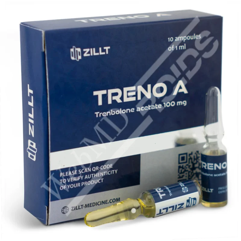 Trenbolone Acetate  100  mg/ml – 1/10 injectable ampoules – ZILLT Medicine TRENO A.-2