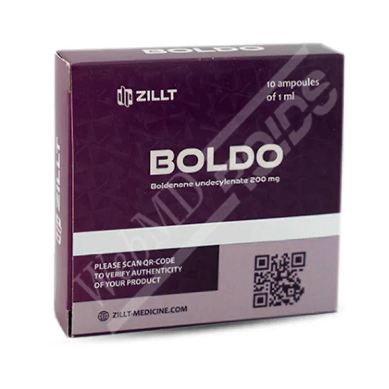 Boldenone Undecylenate (Equipoise)  200 mg/ml – 1/10 injectable ampoules – ZILLT Medicine Boldo