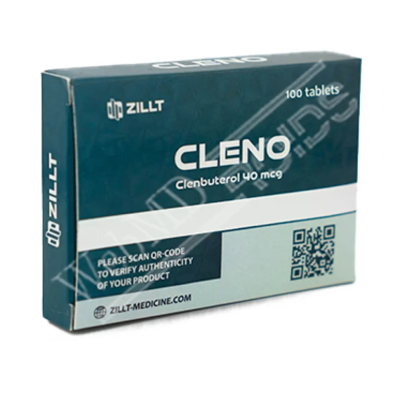 Clenbuterol   40 mcg – 25/100 tablets – ZILLT Medicine Cleno