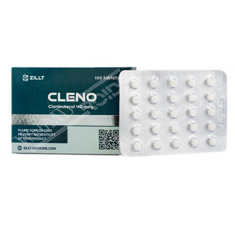 Clenbuterol   40 mcg – 25/100 tablets – ZILLT Medicine Cleno-2