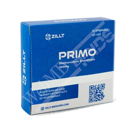 Primobolan (Methenolone Enanthate)  100 mg/ml – 1/10 injectable ampoules – ZILLT Medicine PRIMO