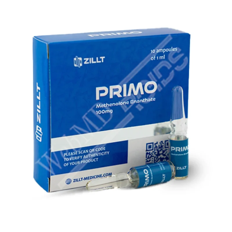 Primobolan (Methenolone Enanthate)  100 mg/ml – 1/10 injectable ampoules – ZILLT Medicine PRIMO-2