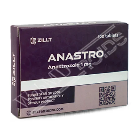 Anastrozole (Arimidex) 1 mg – 25/100 oral tablets – ZILLT Medicine ANASTRO