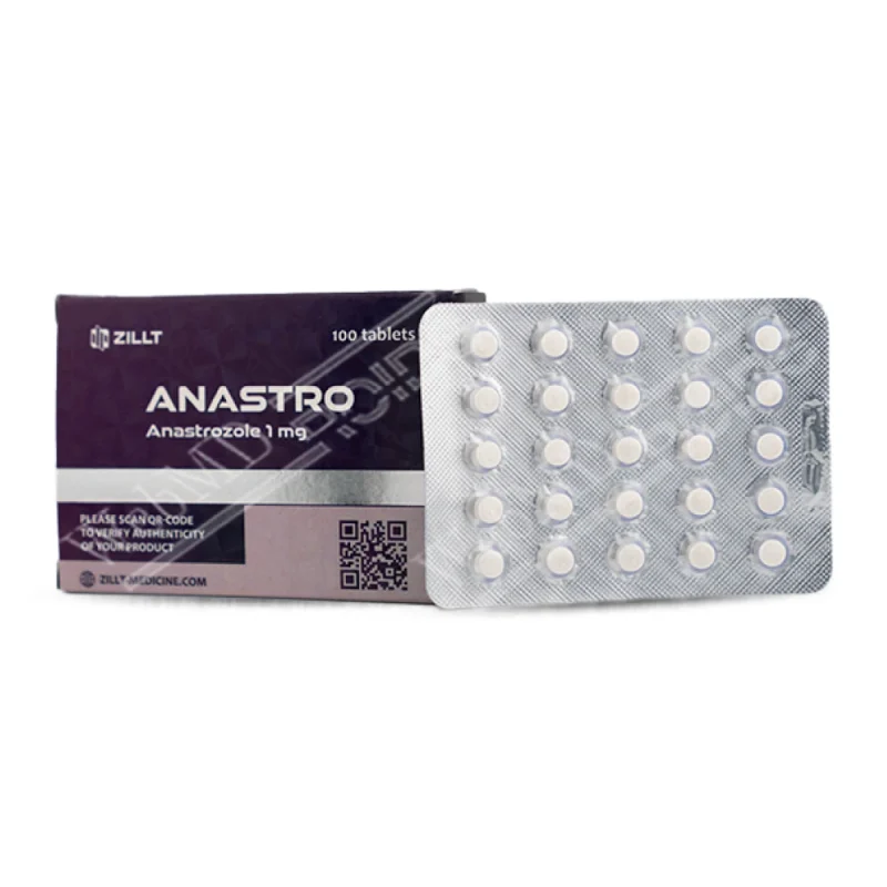 Anastrozole (Arimidex) 1 mg – 25/100 oral tablets – ZILLT Medicine ANASTRO-2