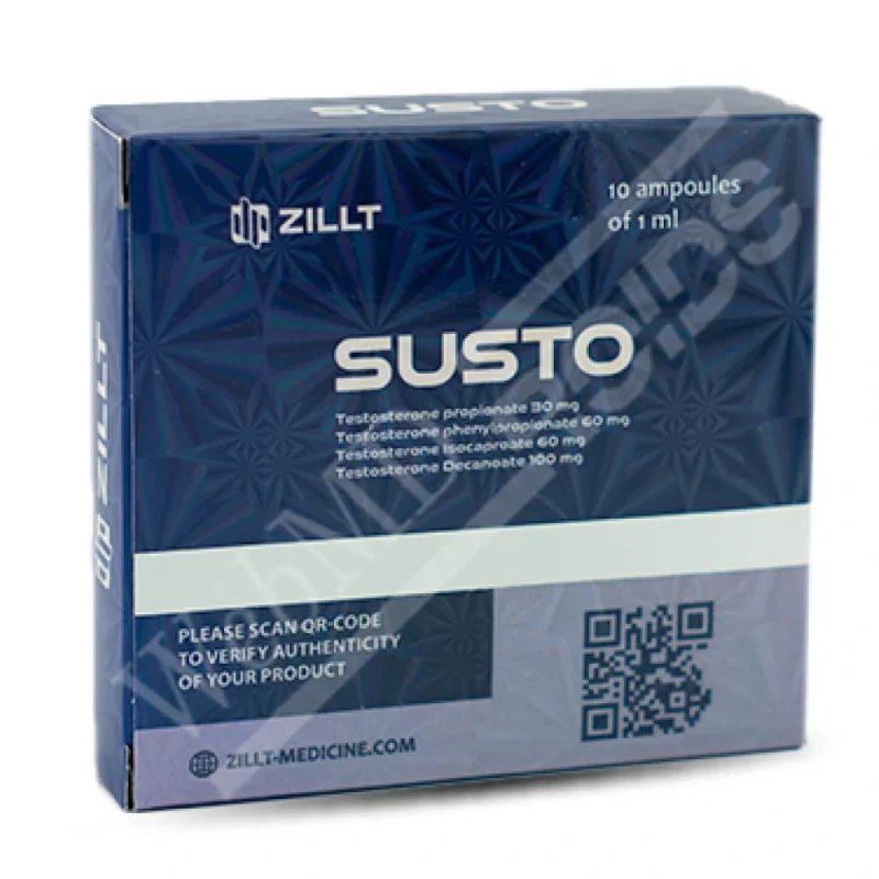 Sustanon 250 mg/ml – 1/10 injectable ampoules – ZILLT Medicine SUSTO