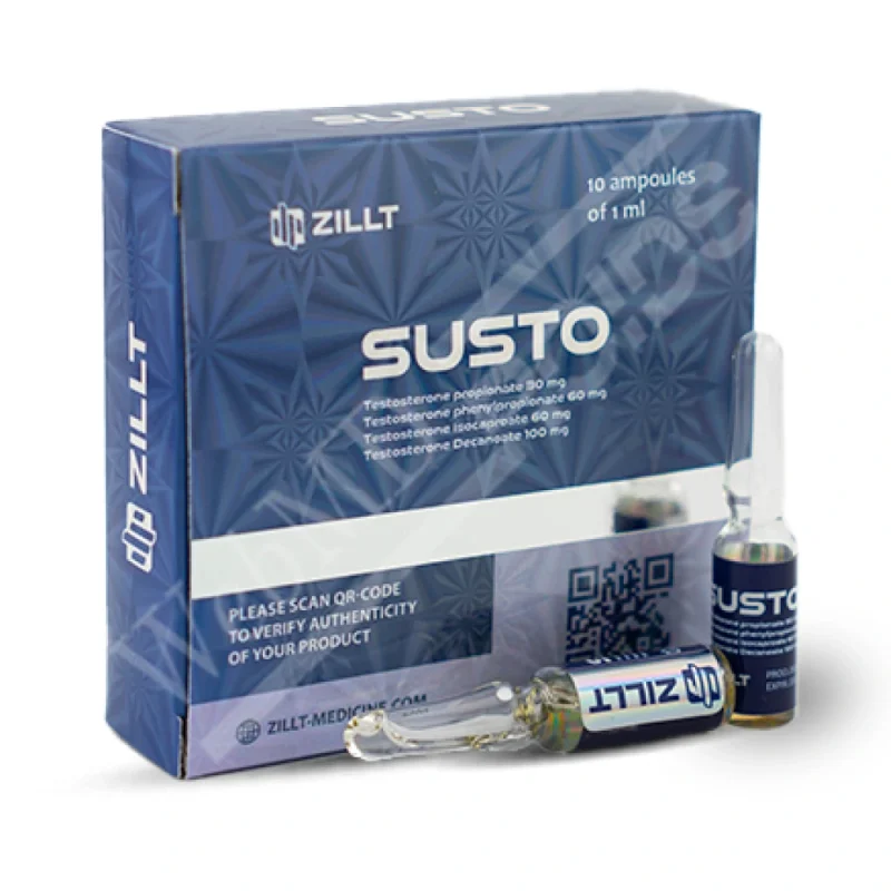 Sustanon 250 mg/ml – 1/10 injectable ampoules – ZILLT Medicine SUSTO-2