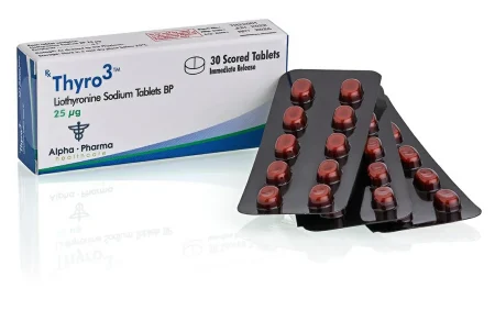 Thyro3 (Liothyronine Sodium) 25 mcg – 100 tablets – Alpha Pharma-2